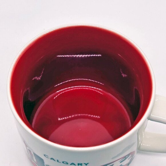 Starbucks Calgary You Are Here Collection 14 Oz Coffee Mug Alberta Canada - Picture 6 of 7